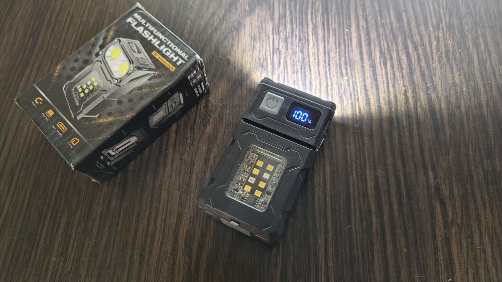 Ліхтар DC08 1200mAh з функцією павербанка