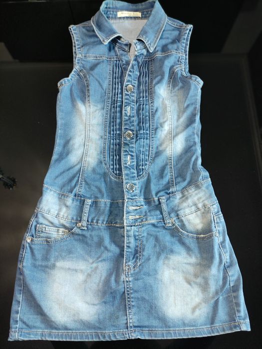 Vestido/ macacão de ganga