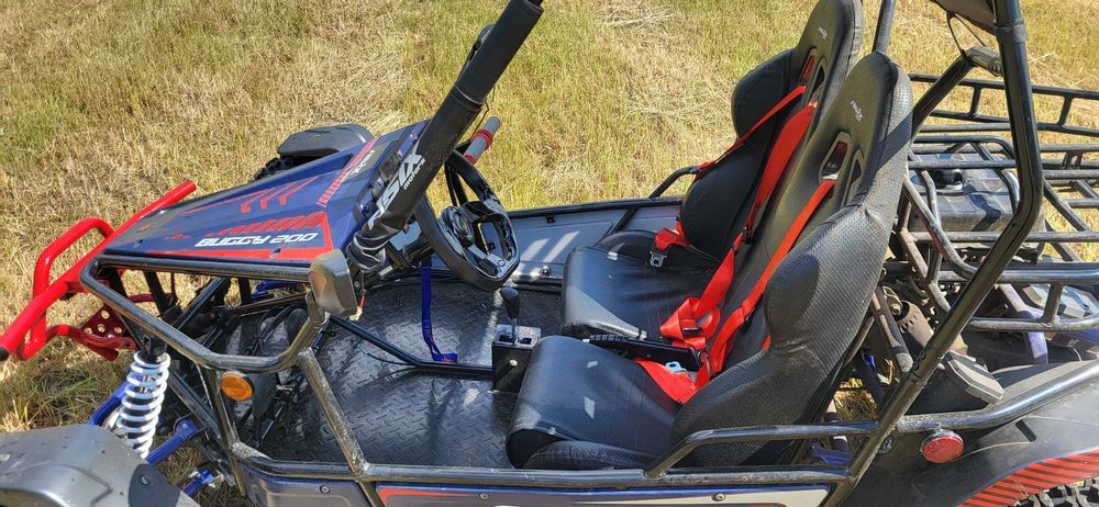 Buggy Asix 200 ccm jak nowy 210 km przebiegu