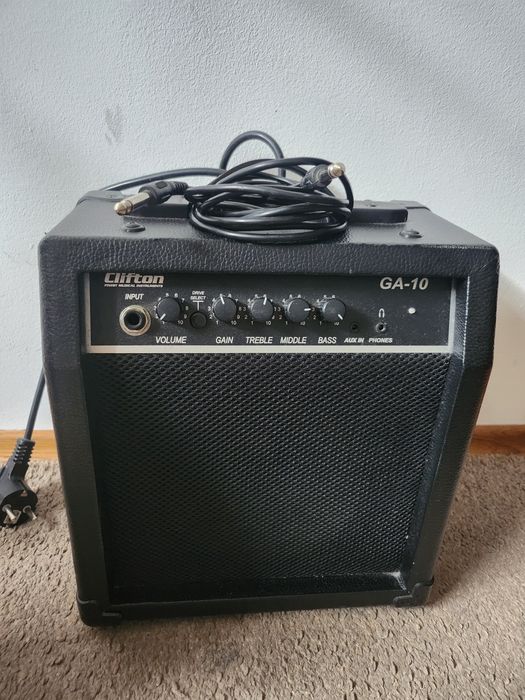 Gitara elektryczna + Piecyk Clifton GA-10
