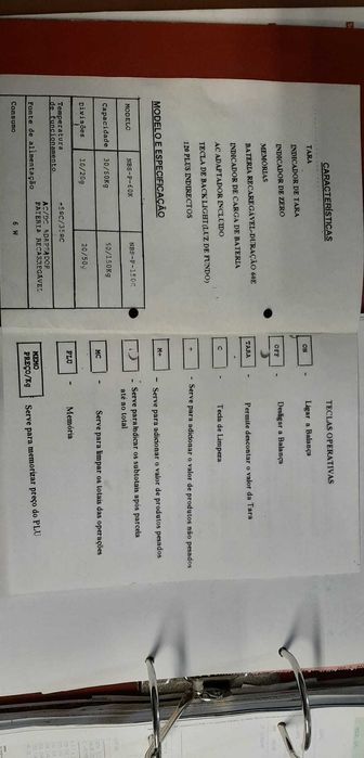 Porta Paletes Balança Libra 2000kg