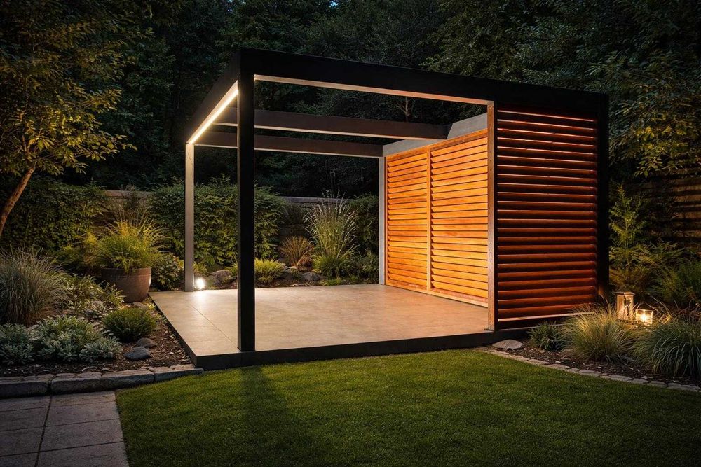 Pergola ogrodowa 5x4 drewno klejone warstwowo BSH!