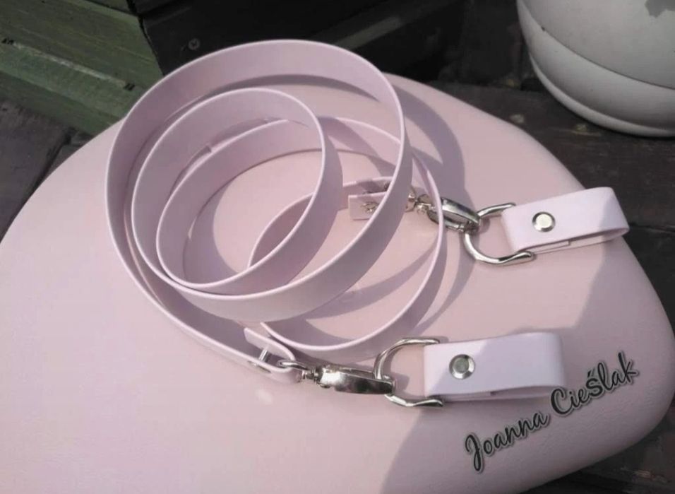 ROSA SMOKE Nowy eco pasek + zaczepy do obag moon light glam moon