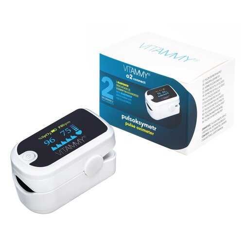 Pulsoksymetr VITAMMY O2 Connect FS20E Certyfikat Medyczny