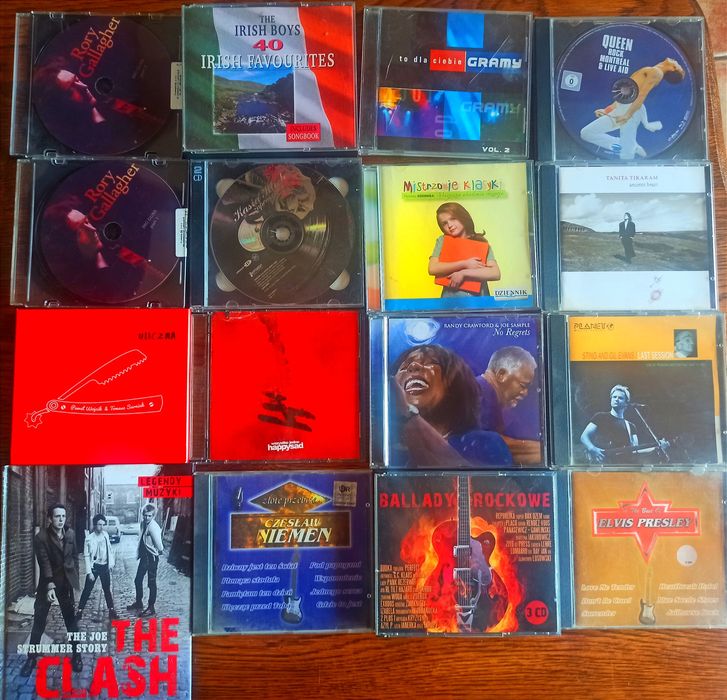 Płyty CD, polskie i zagraniczne