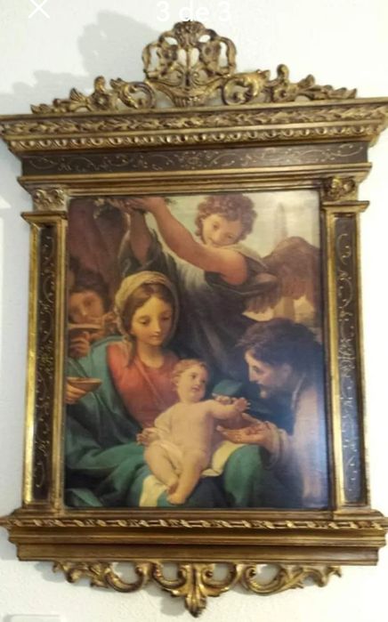 Retábulo em talha dourada