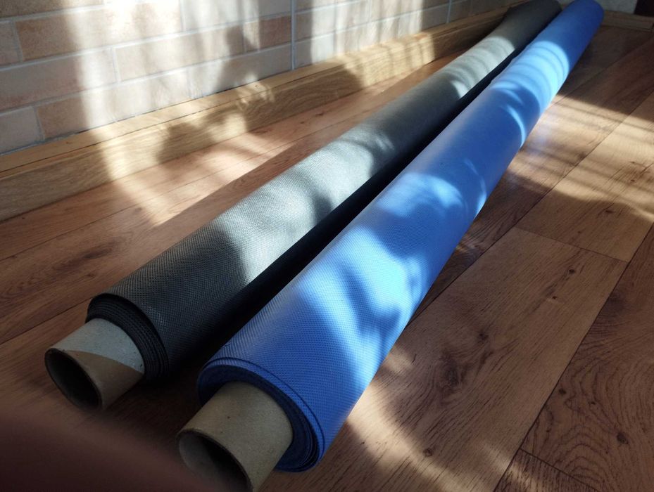 Нетканий фотофон, поліпропілен (вініл) фон 1,6Х5 м, синій