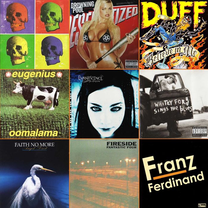 72 CDs - ROCK - Muito Bom Estado