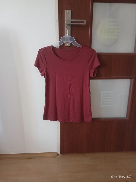 Bluzka bluzeczka T-shirt koszulka damska krótki rękaw Basic 2-pak