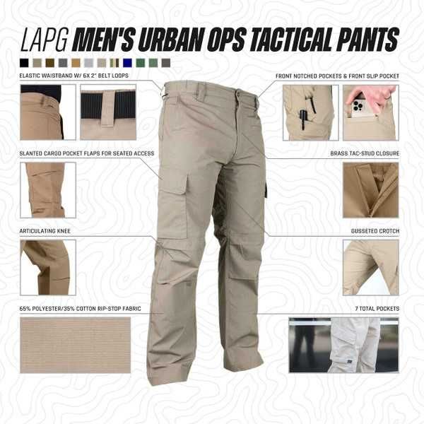 Штани LA Police Gear Urban Ops Tactical розмір 34/32  USA