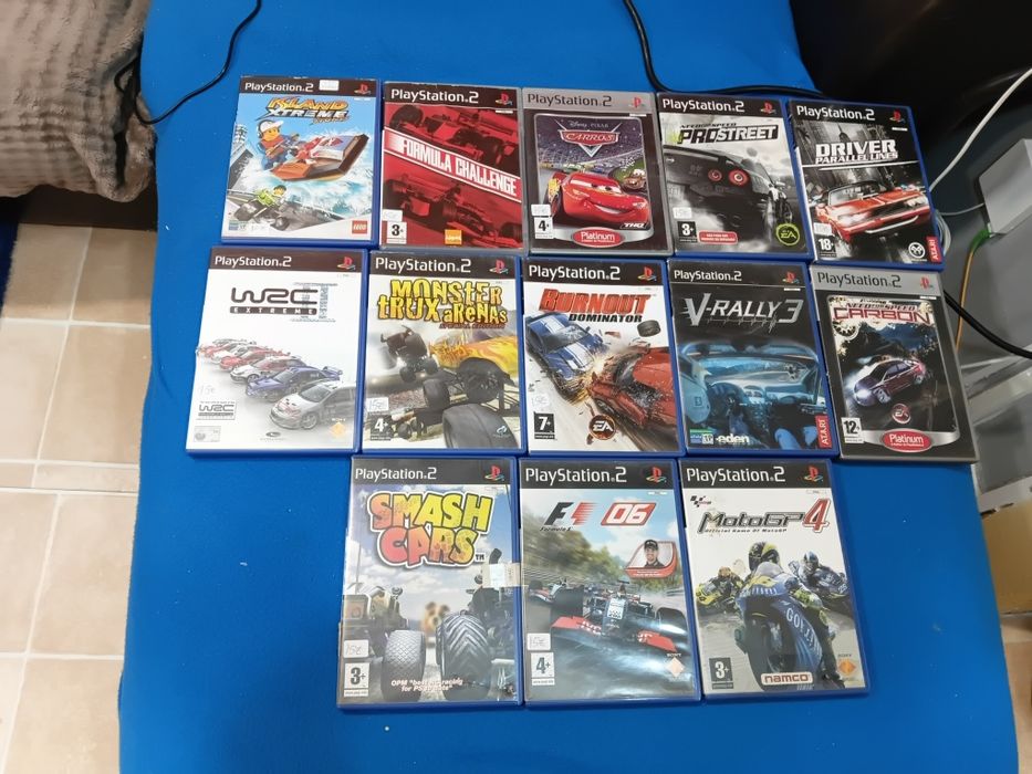 Jogos consola ps2