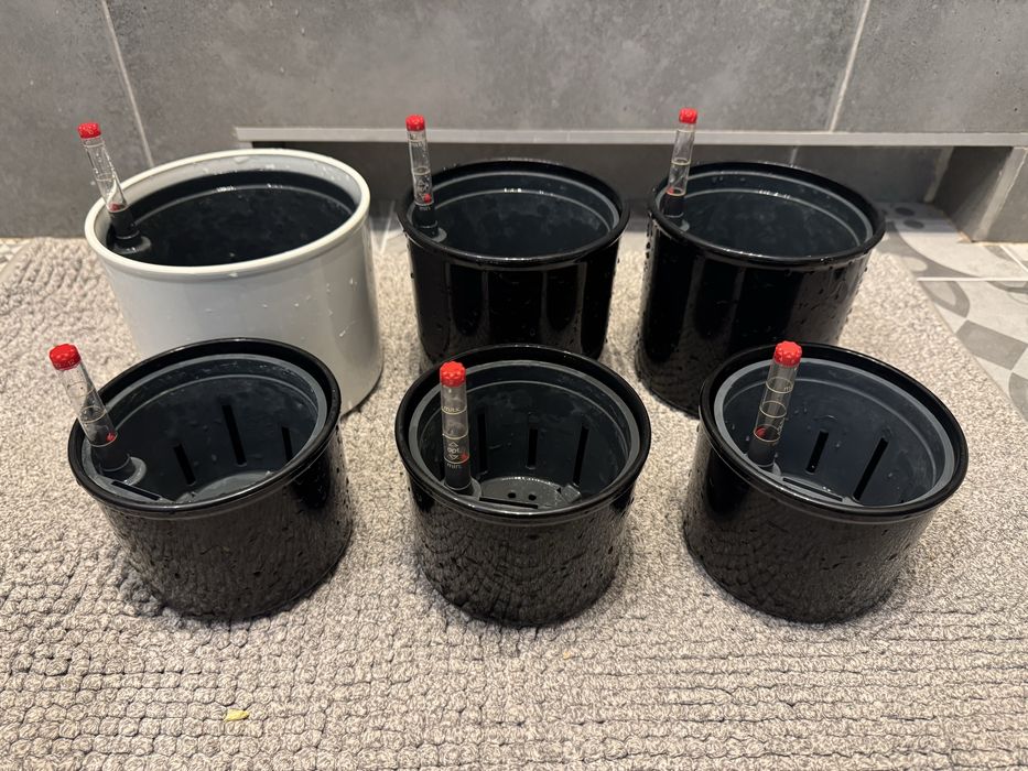 Zestaw doniczek ze wskaznikami Leni hydroponika