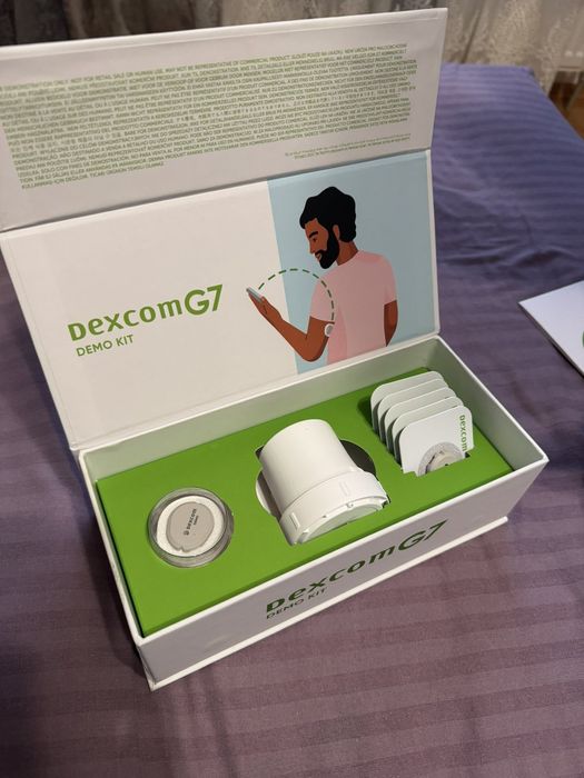Сенсор для вимірювання цукру в крові  Dexcom g7