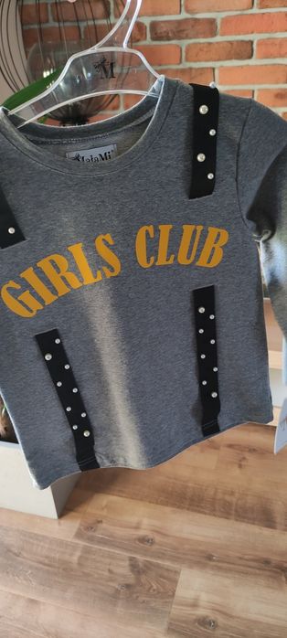 Nowa bluzka MałaMi szara 98/104