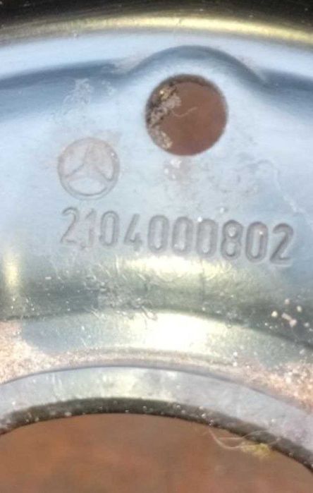 Оригінальні сталеві диски Mercedes R16 5x112 (SRD Südrad 2104000302)