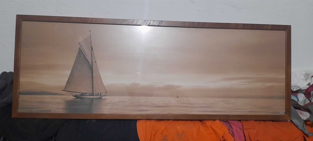 Obraz na płótnie w oprawie