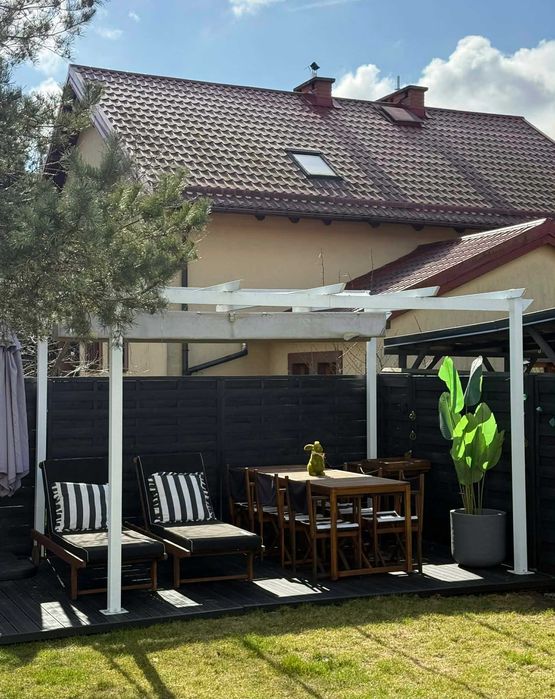 Pawilon ogrodowy 3m x 4m biały.