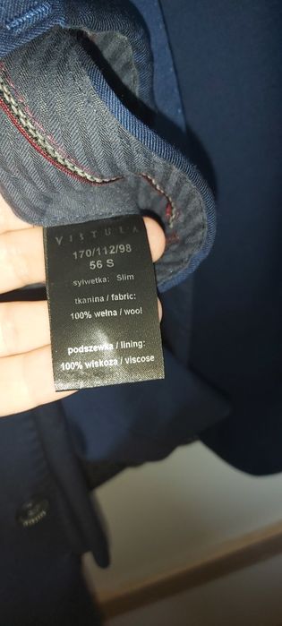 Garnitur granatowy Vistula