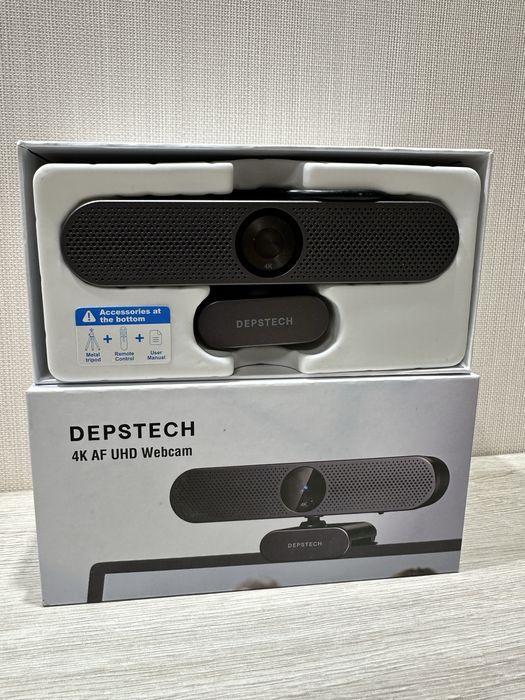 Веб Камера моделі DEPSTECH DW50 Pro 4K • Автофокус • Мікрофон