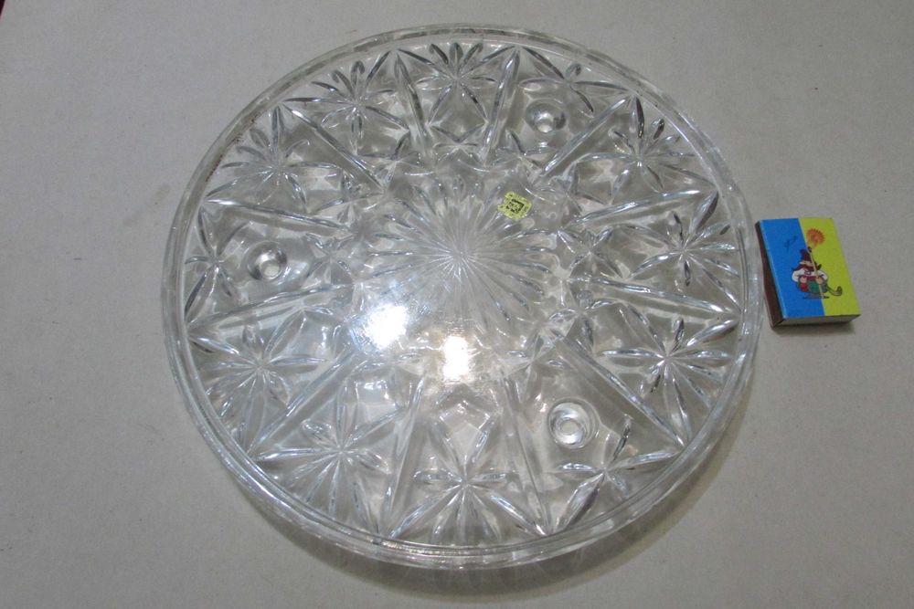 Тортівниця кришталева з СРСР.