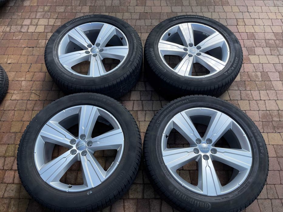 3809. Koła zimowe Audi Q7 4M 5x112 ET28 oryginalne 255/50/20
