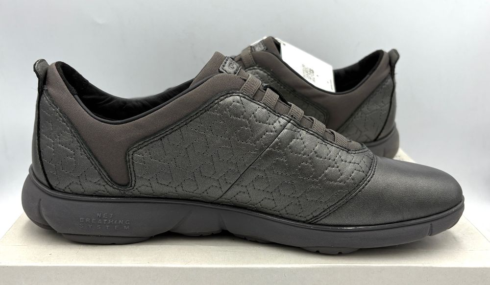 ‼️Nowe oryginalne sneakersy GEOX D NebulaC szare 40 AZ198 buty damskie