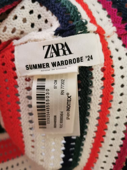 В'язана панама кроше Zara, стан нової
