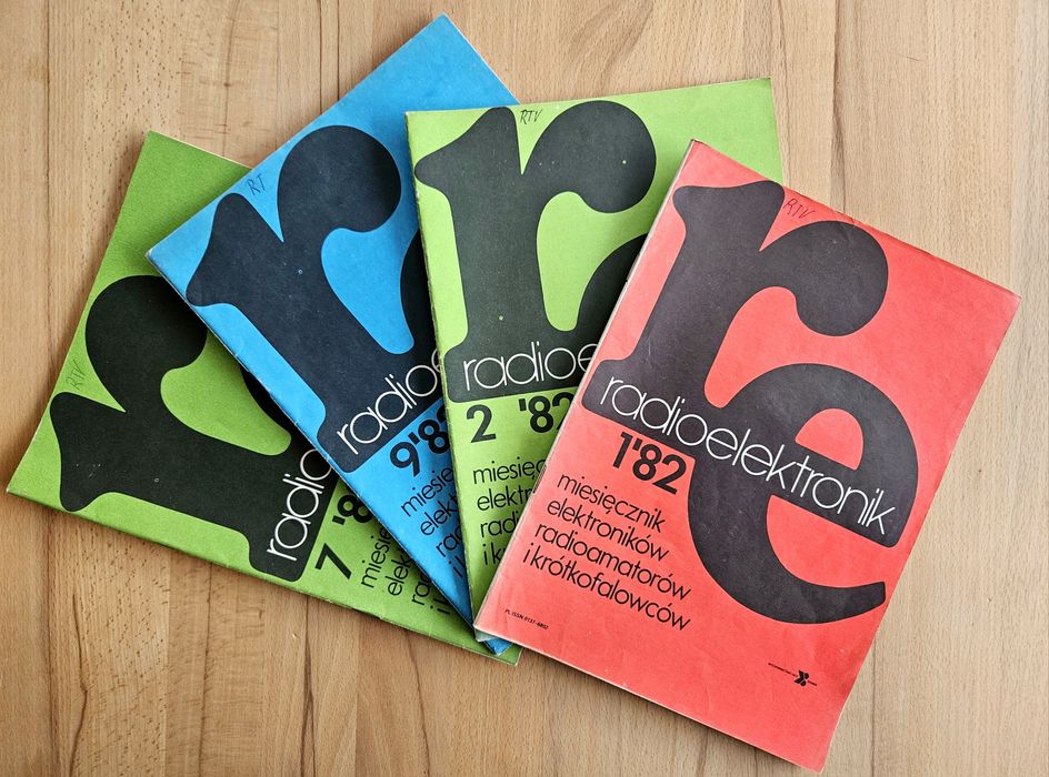 RE Radioelektronik - 1982 (4 numery)