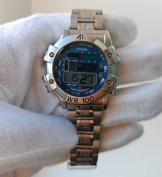 Чоловічий годинник Citizen Chronograph Eco-Drive 100m