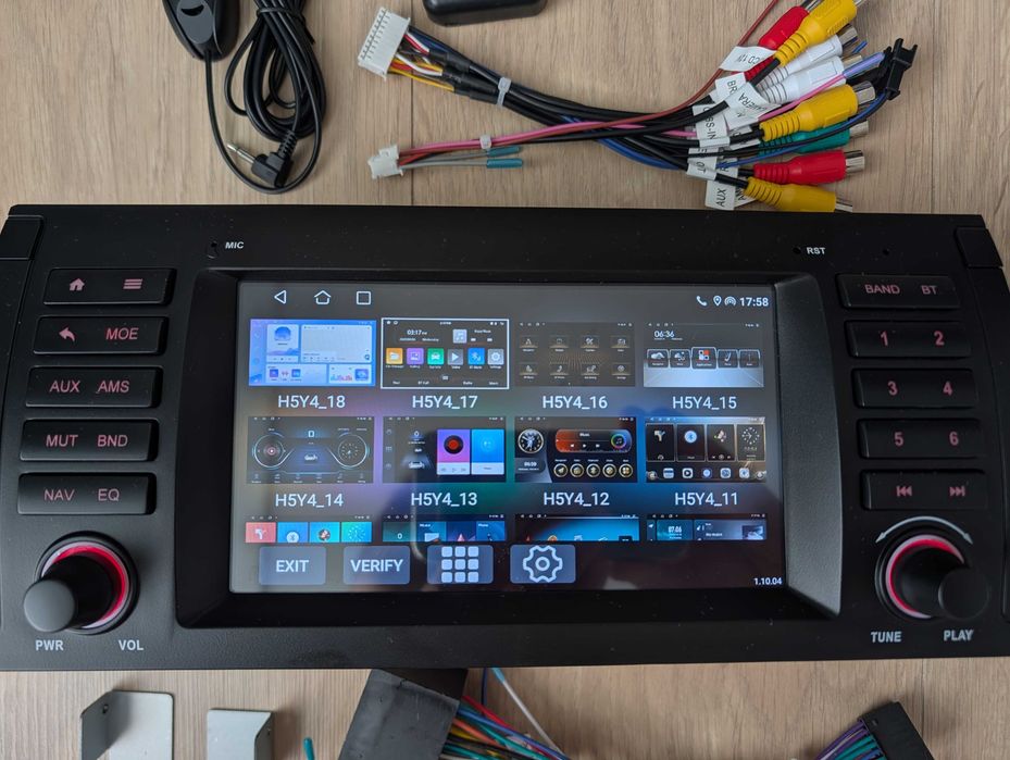 Магнітола 6/64GB BMW E53 (8 ядер, 6 ГБ оперативки, Android 16, DSP звук, QLED екран, CarPlay Android Auto)