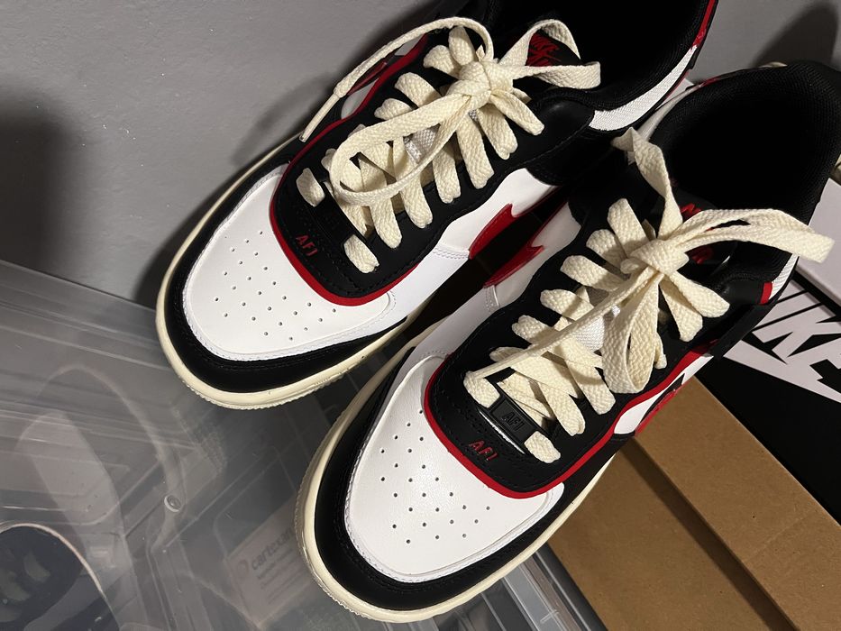 Nike Air Force 1 Shadow University Red