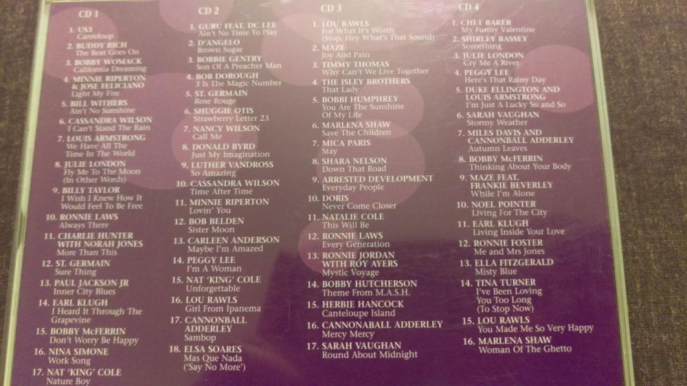 Kolekcja płyt CD z muzyka Jazzową.