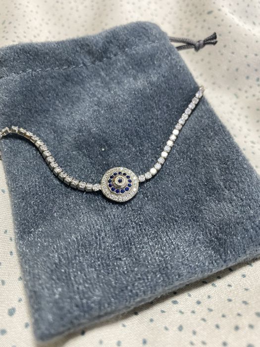 Браслет жіночий камінці від зглазу