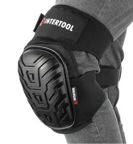 Наколенники защитные ткань 600D, гелевые подушки, Intertool SP-0054