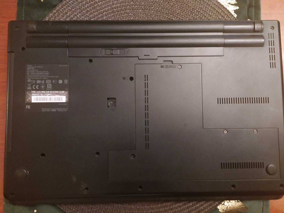 Laptop IBM Lenovo E520 - i5/256GB SSD/16GB/Win10