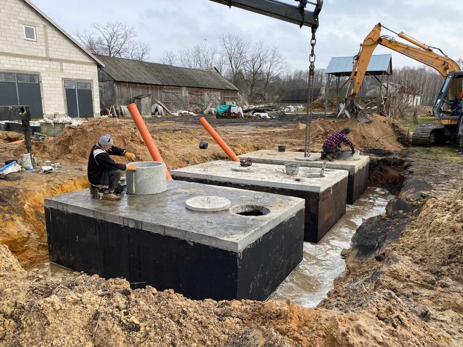 Szamba betonowe, Węgrów, Sokołów Podlaski, Kosów Lacki, Szambo 10m3