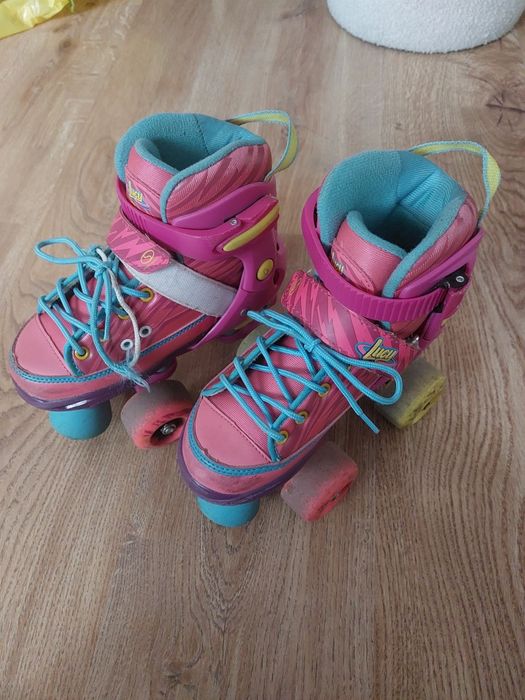 Wrotki dla dziewczynki rozmiar 28-31