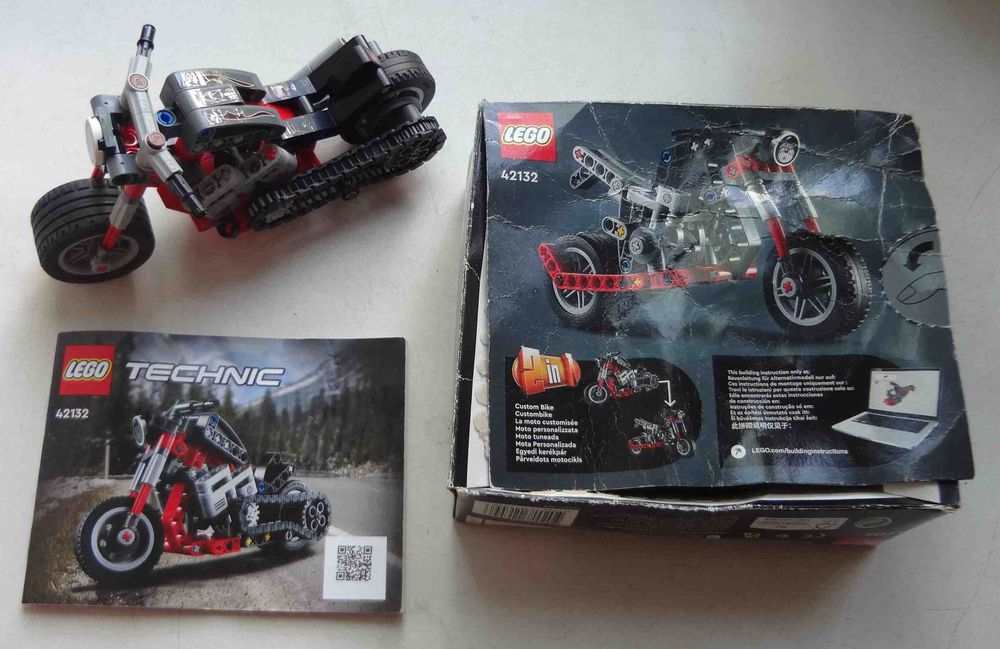 いちまる Лего Мотоцикл LEGO Motorcycle Technic 42132 оригинал короб