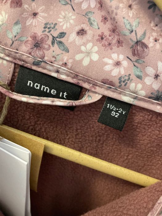 Kombinezon Name It 92 softshell nowy kwiatki