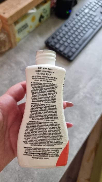 Барвник для одягу Rit Dye Coral коралловый