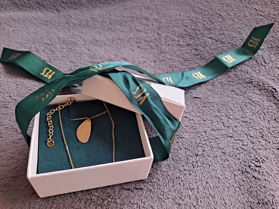 Pozłacany naszyjnik od Yes linia Simple