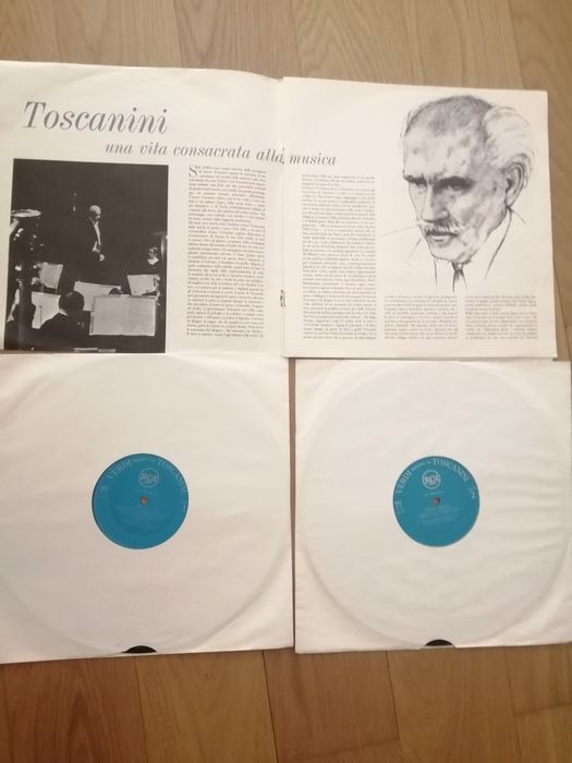 DiscosVinil-8 Lp Verdi por Toscanini "Aida, La Traviata, A Masked Ball