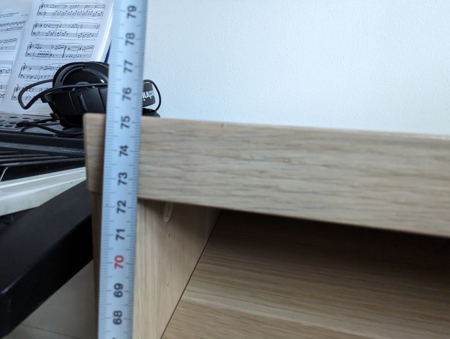 Szafka RTV IKEA BESTÅ 120cm – Dąb / Biały – Stan Idealny – Okazja