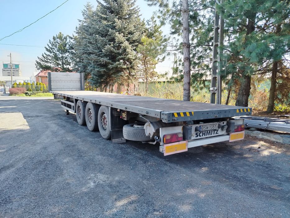 Naczepa SCHMITZ 2004 / odkryta / platforma / 13500 netto