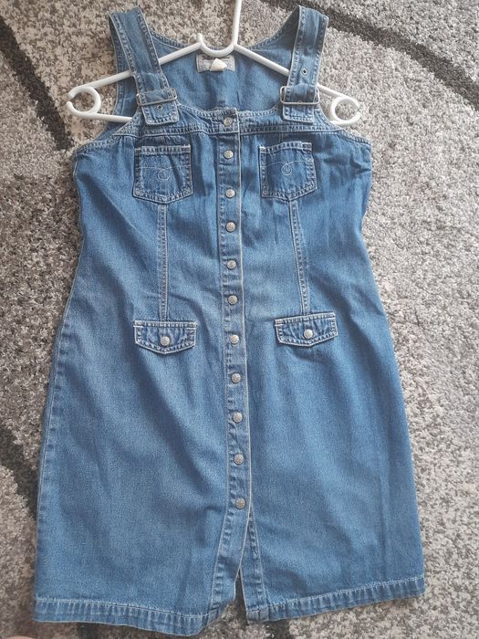 Sukienka jeansowa niebieska