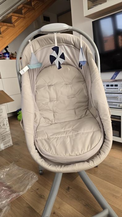 Chicco z materacem baby hug 5w1 pro dostawka łóżeczko niemowlęce