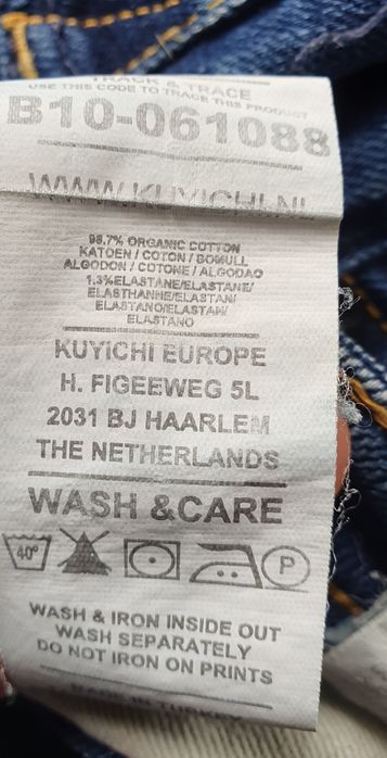 Spodnie jeans męskie KUYICHI rozmiar 33/32