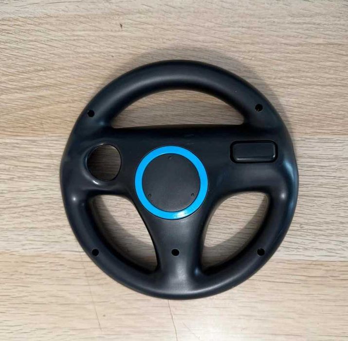 Volante Preto Genérico Nintendo Wii
