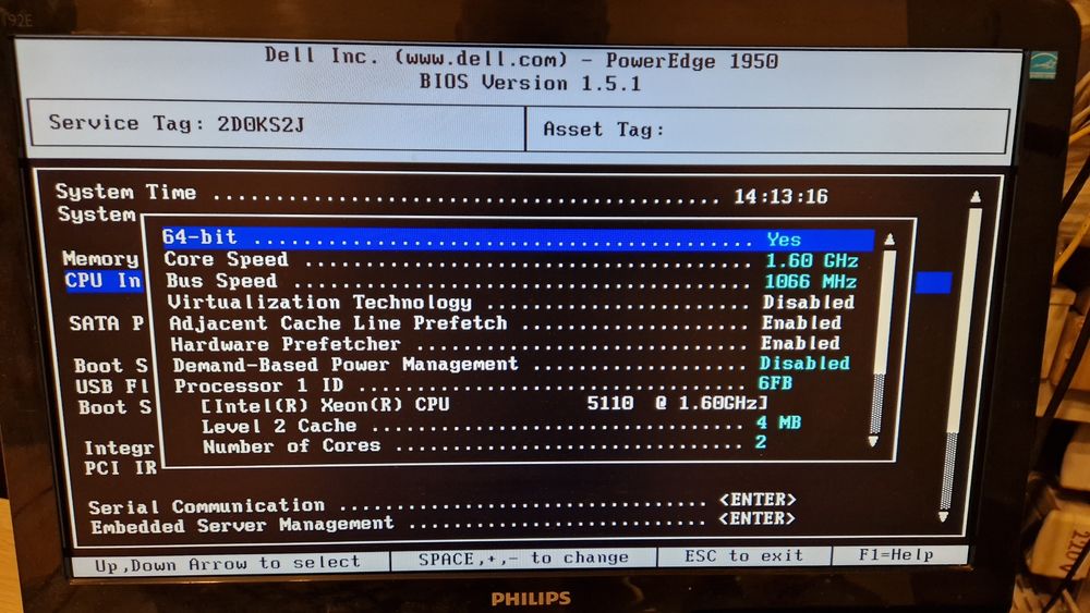 Dell serwer Poweredge 1950  Intel