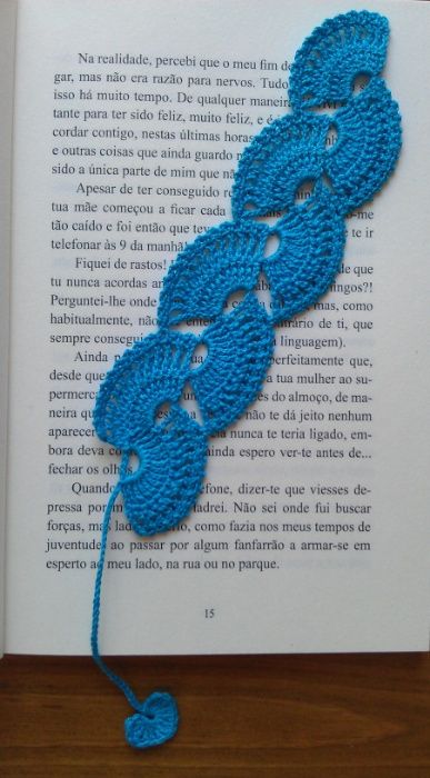 Marcador de Livros - Croché